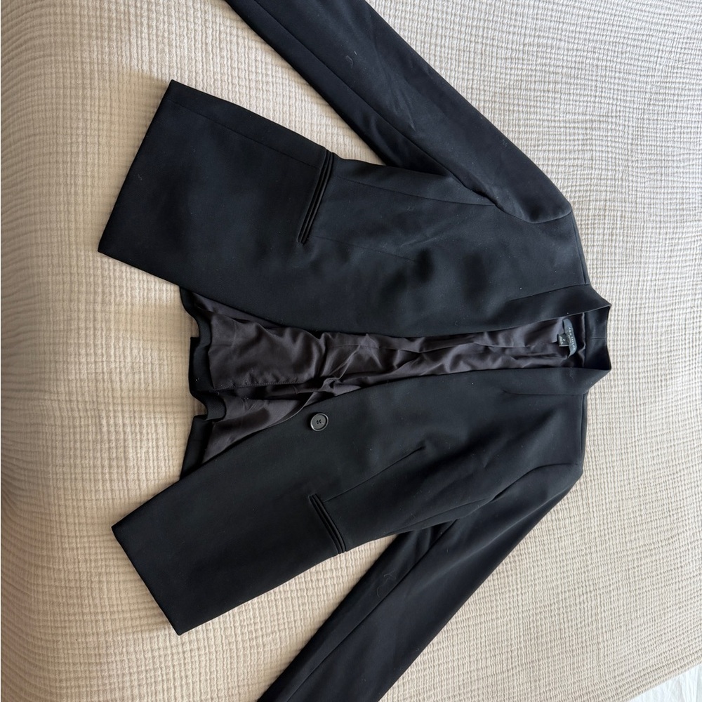 Ann Taylor Black Blazer 2 Petite